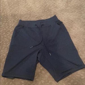 Lululemon athletic shorts, size Small, blue-grey